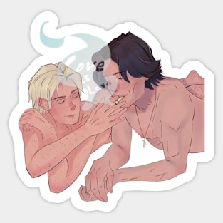 Gay couple Sticker